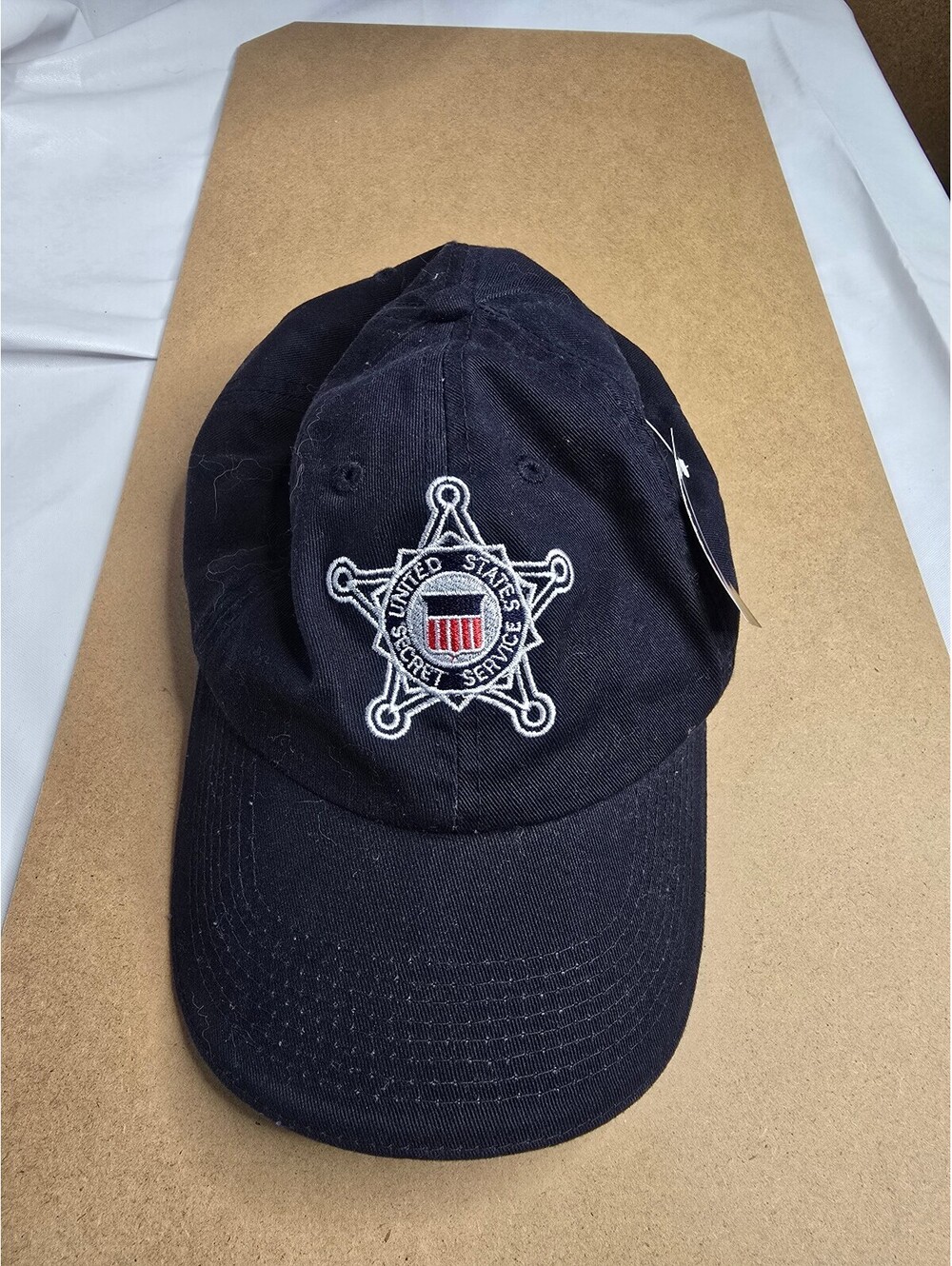 Official United States Secret Service Embroidered Logo Baseball Cap - Navy